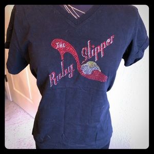 Rhinestone Slipper TShirt